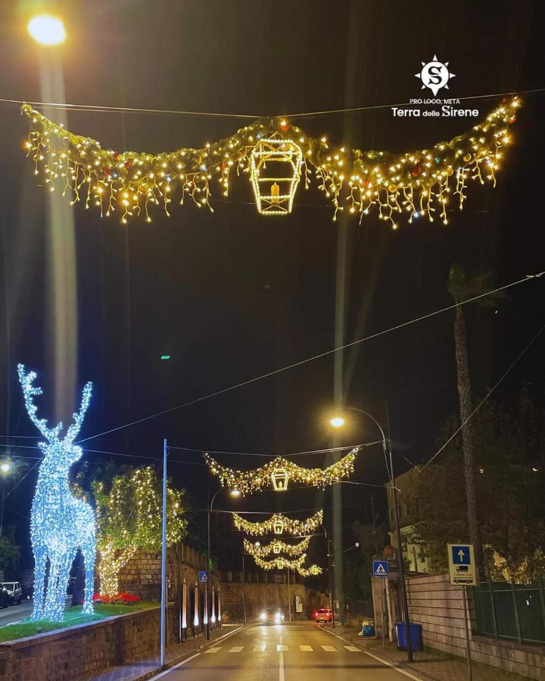 梅塔Villino L'Aranceto Sorrentino住宿加早餐旅馆 外观 照片