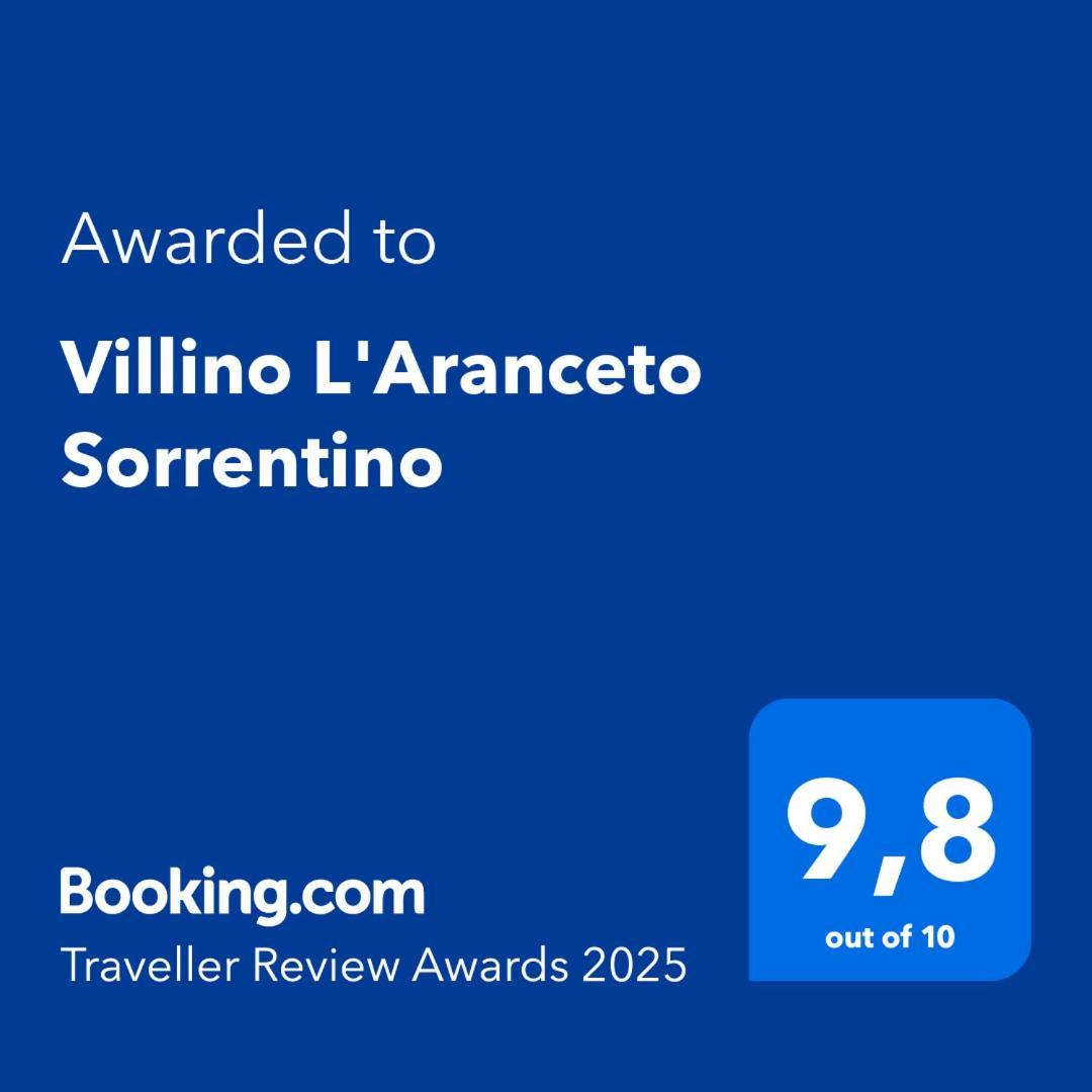 梅塔Villino L'Aranceto Sorrentino住宿加早餐旅馆 外观 照片